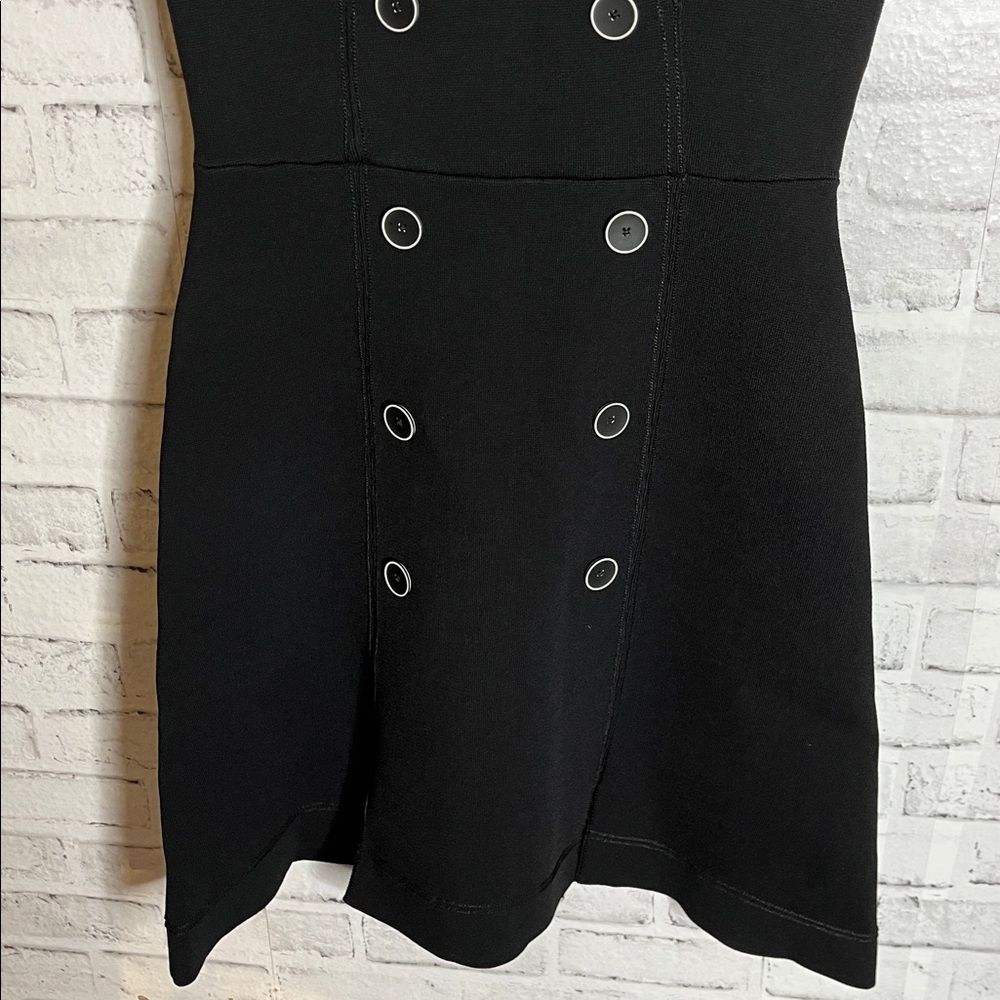 Sandro Syana knit black dress - Picture 5 of 8